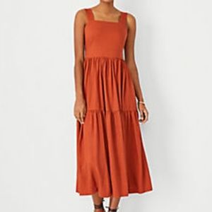Ann Taylor Womens Midi Dress Summer